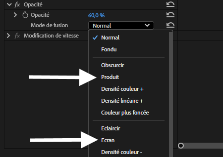 Trouver les deux bons modes